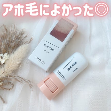 SEE/SAW ヘアメイクスティック/LebeL/ヘアバームを使ったクチコミ(1枚目)