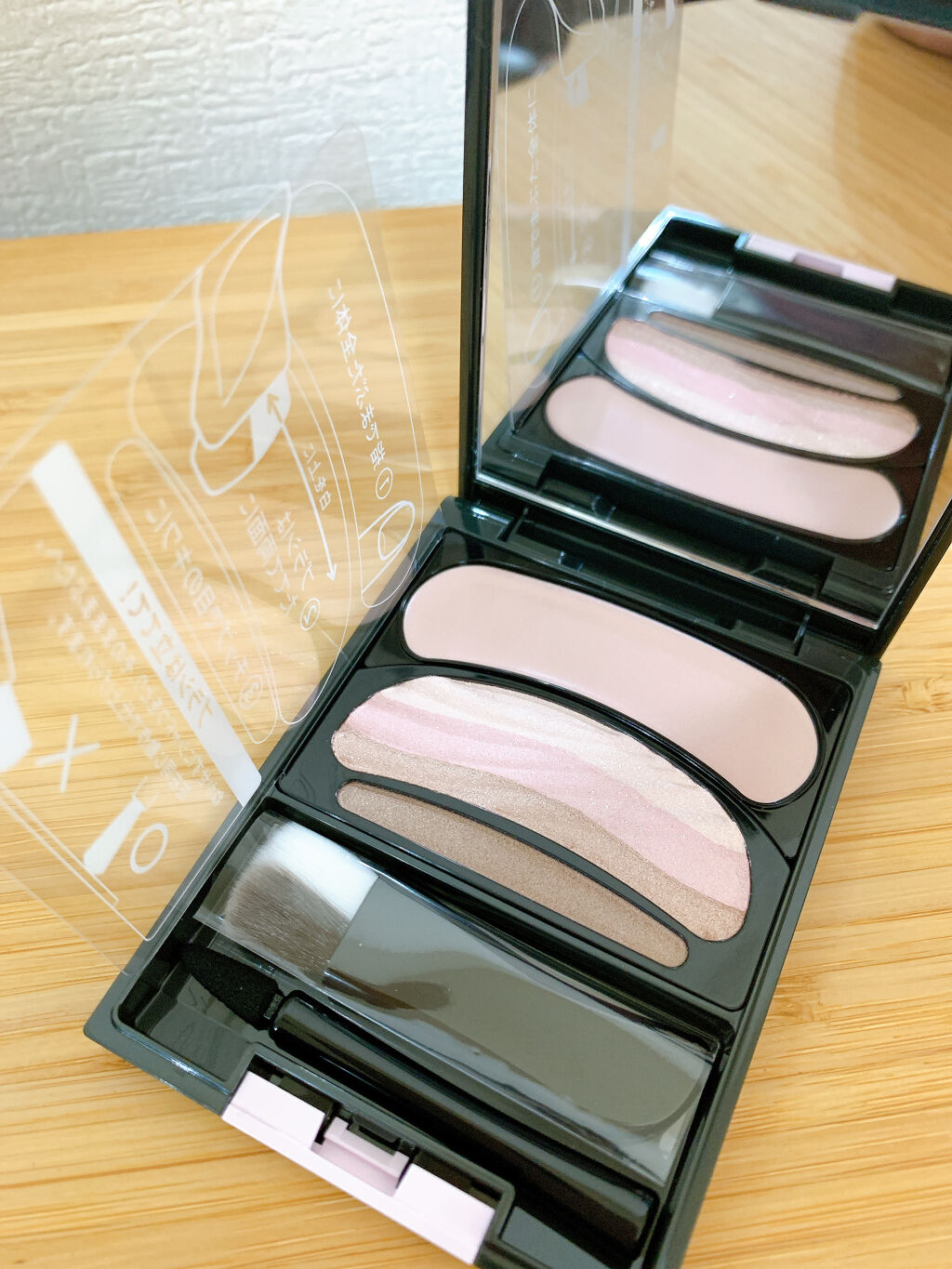 ブラシひと塗りシャドウN/オーブ/アイシャドウパレットを使ったクチコミ（1枚目）