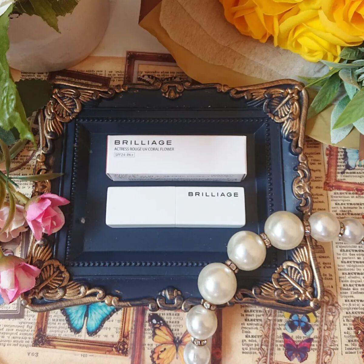 アクトレスルージュ UV/ブリリアージュ/口紅を使ったクチコミ(2枚目)