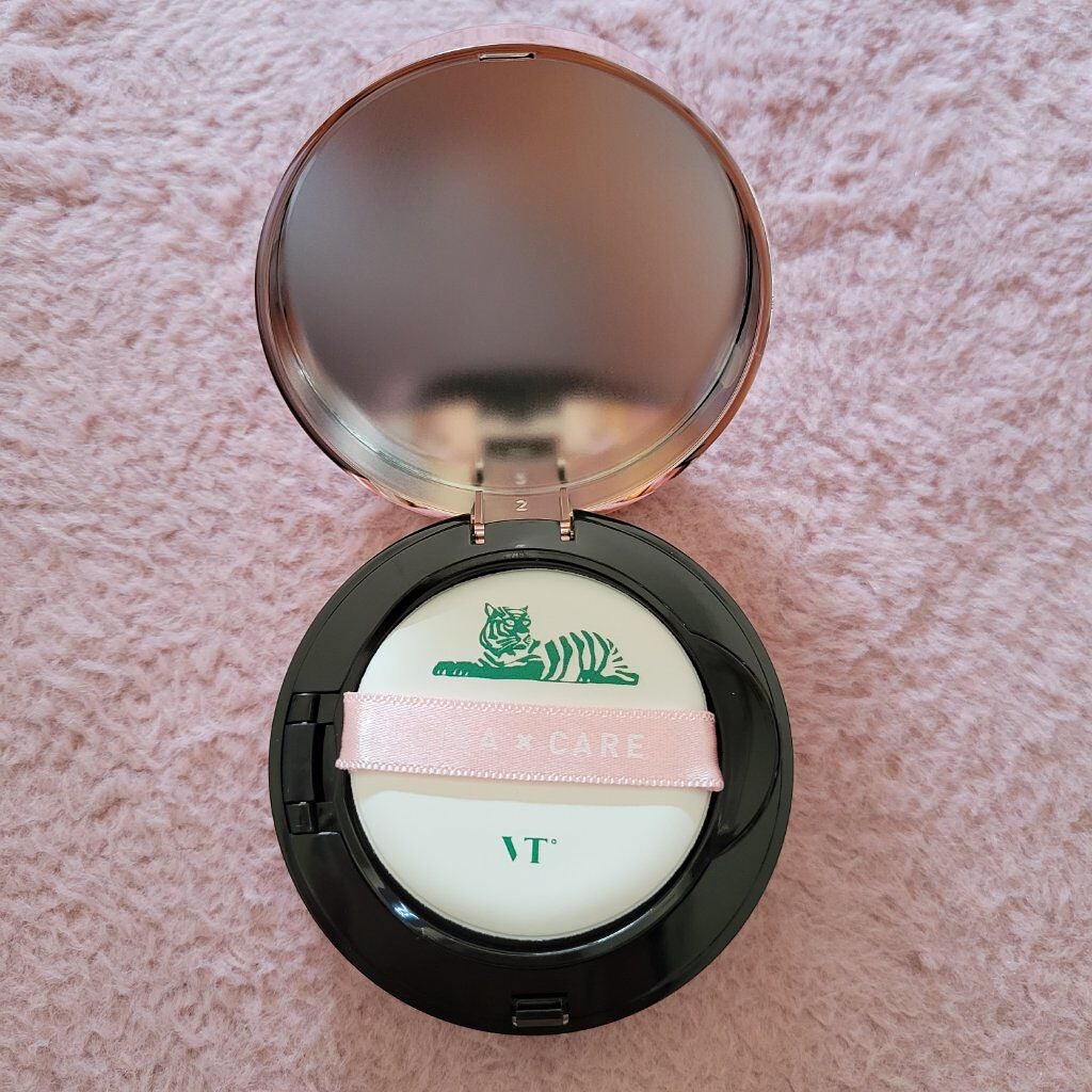 CICAレッドネスモイスチャーカバークッション/VT/クッションファンデーションを使ったクチコミ(2枚目)