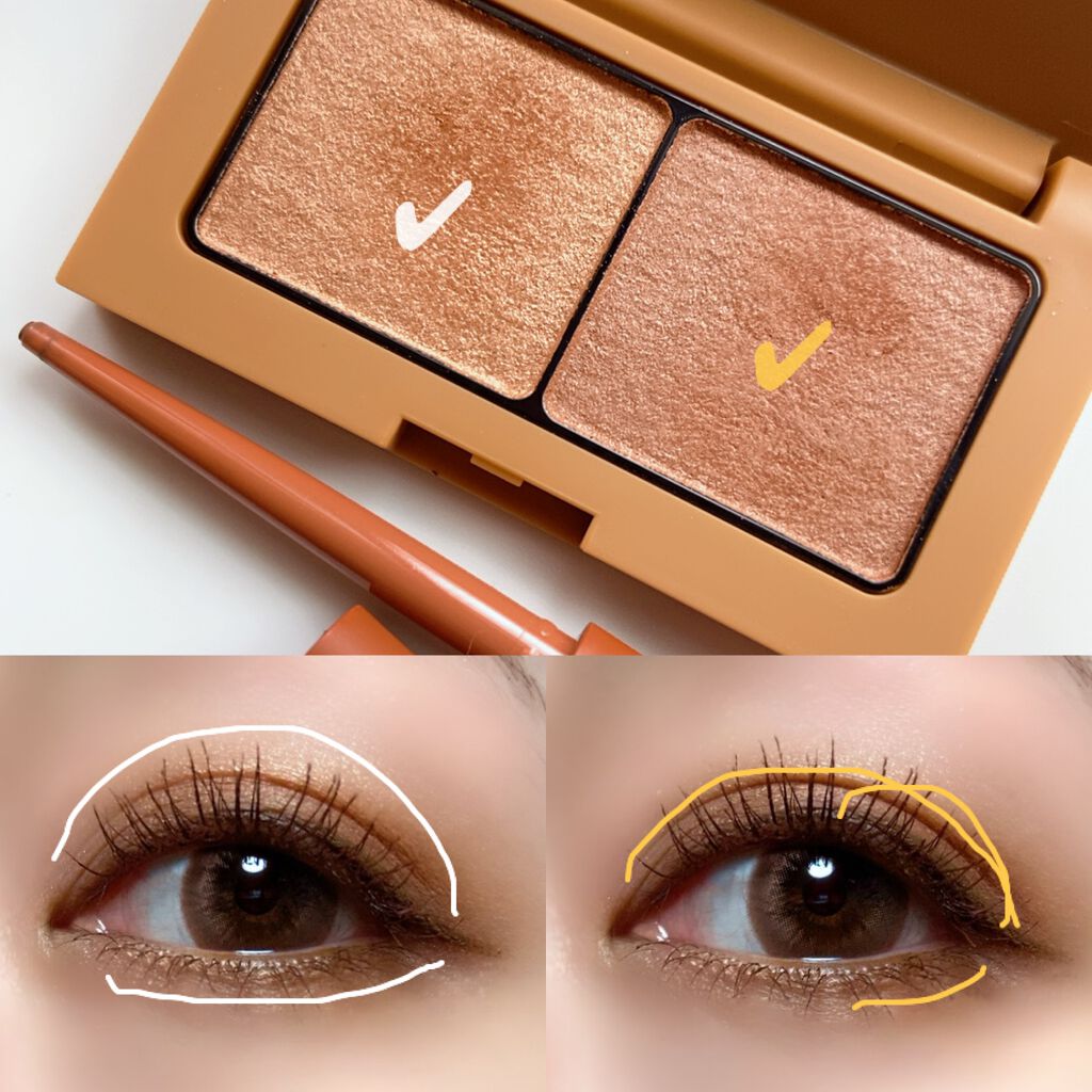 エテュセ アイエディション(カラーパレット)/ettusais/アイシャドウパレットを使ったクチコミ(2枚目)