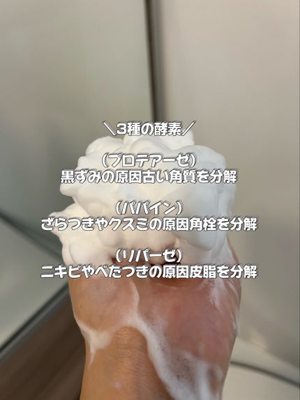 クリアファイン ポアウォッシュパウダー/PLuS/洗顔パウダーを使ったクチコミ(5枚目)