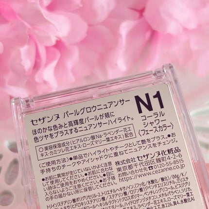 パールグロウニュアンサー/CEZANNE/パウダーハイライトを使ったクチコミ(4枚目)