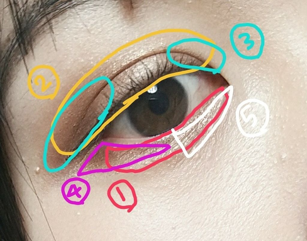 ショコラスウィート アイズ/リンメル ロンドン/アイシャドウパレットを使ったクチコミ（2枚目）