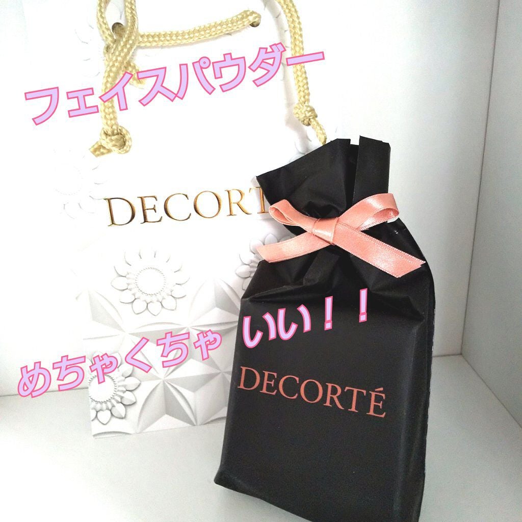 フェイスパウダー/DECORTÉ/ルースパウダーを使ったクチコミ(1枚目)
