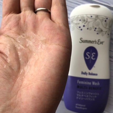 フェミニンウォッシュ マルチベネフィット デイリーバランス/Summer's Eve(サマーズイブ)/デリケートゾーンケアを使ったクチコミ(3枚目)