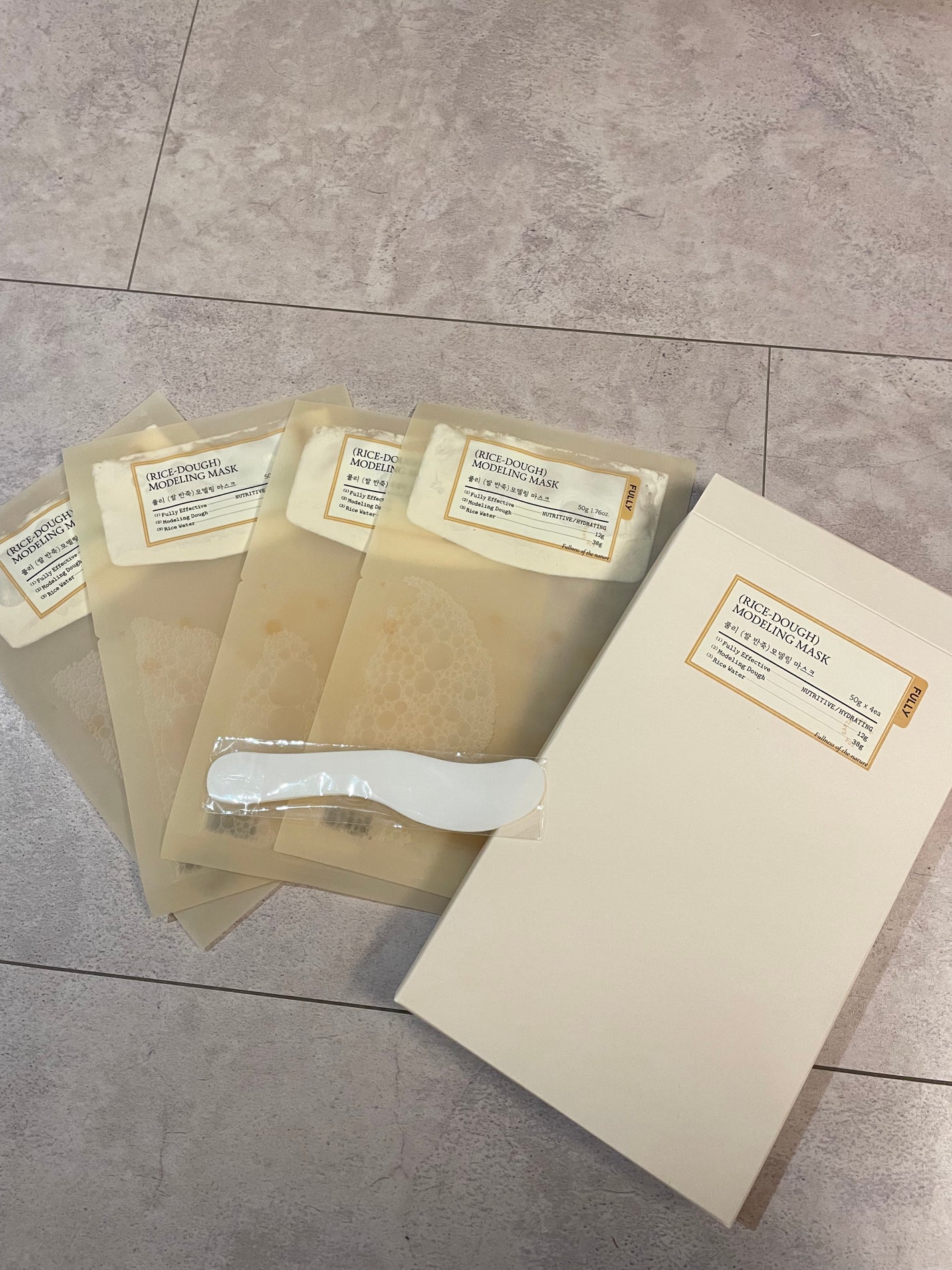 米モデリングマスク/FULLY/シートマスク・パックを使ったクチコミ(1枚目)