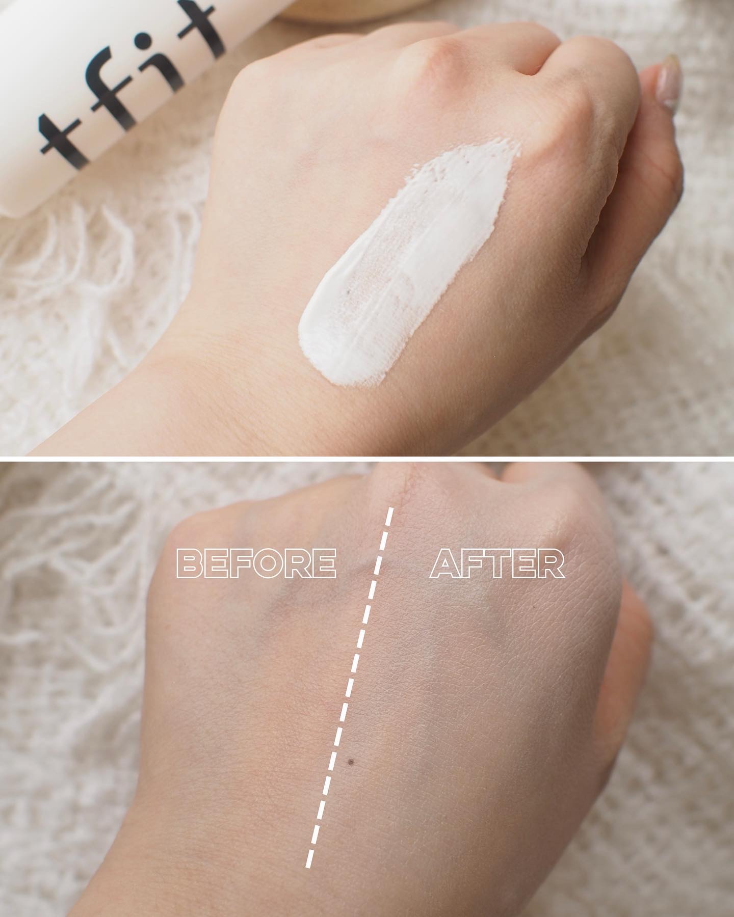 ルミネールスキップトーンアップクリーム/TFIT/化粧下地を使ったクチコミ（3枚目）