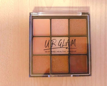 UR GLAM　BLOOMING EYE COLOR PALETTE/U R GLAM/パウダーアイシャドウを使ったクチコミ（1枚目）