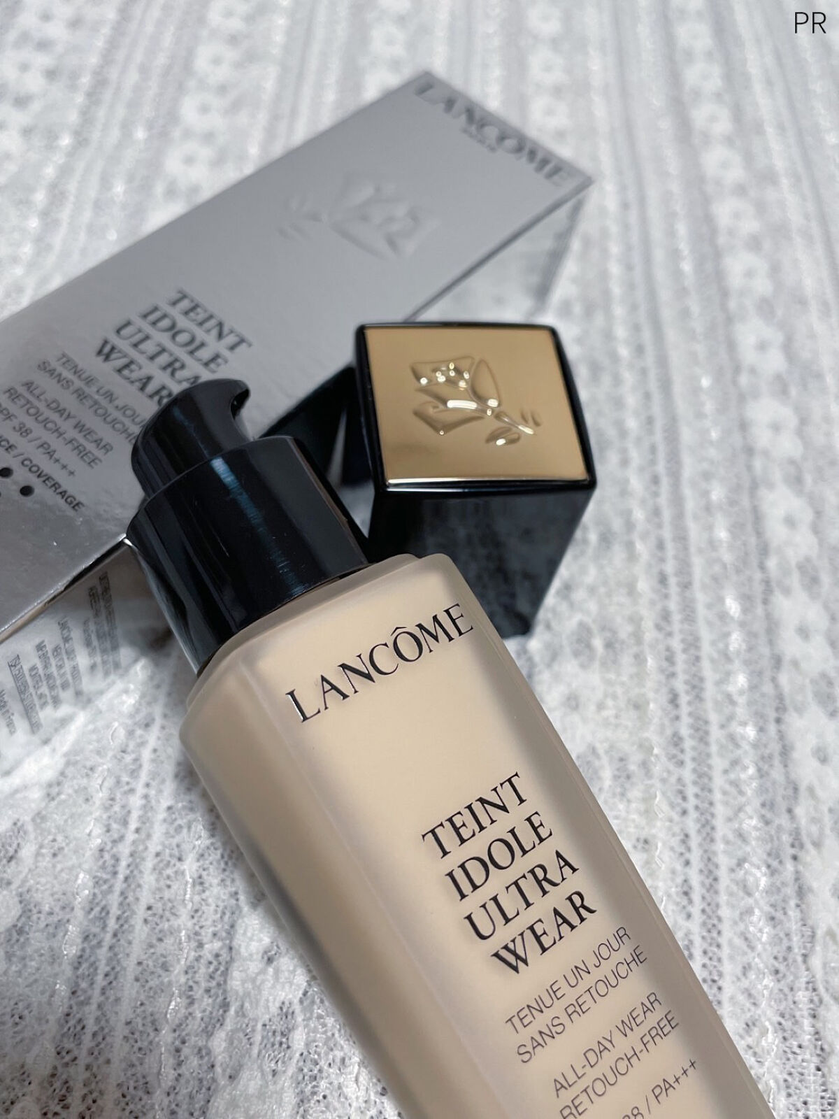 タンイドル ウルトラ ウェア リキッド/LANCOME/リキッドファンデーションを使ったクチコミ（3枚目）