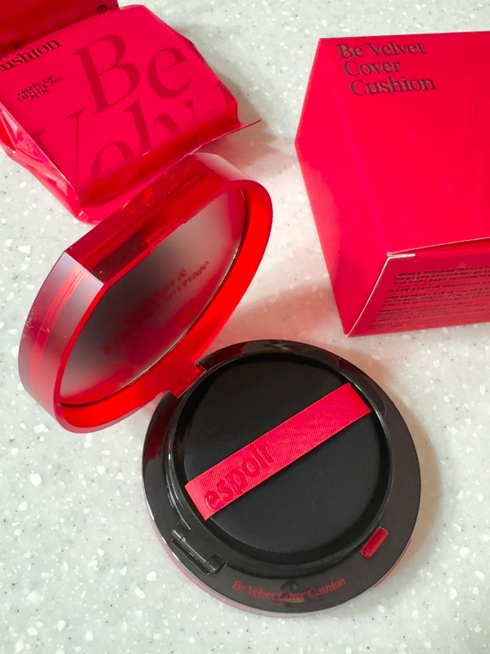 ビーベルベットカバークッション/espoir/クッションファンデーションを使ったクチコミ(2枚目)