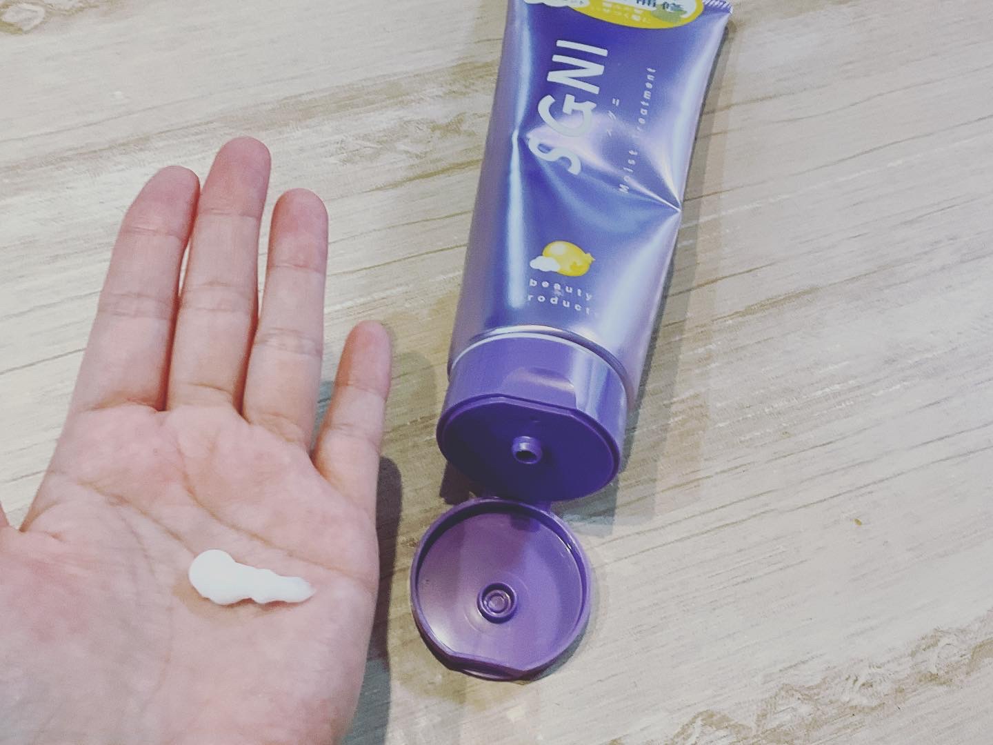 スグニ モイストトリートメント/SGNI/洗い流すヘアトリートメントを使ったクチコミ（2枚目）