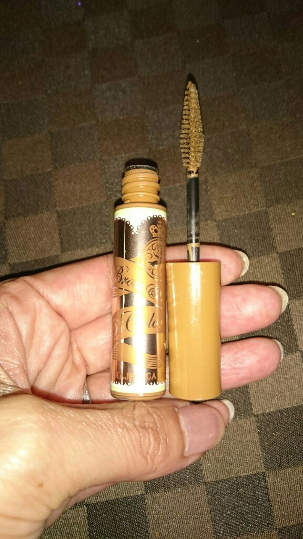 ブロー&ラッシュ カラーリスト/MAJOLICA MAJORCA/マスカラを使ったクチコミ(1枚目)