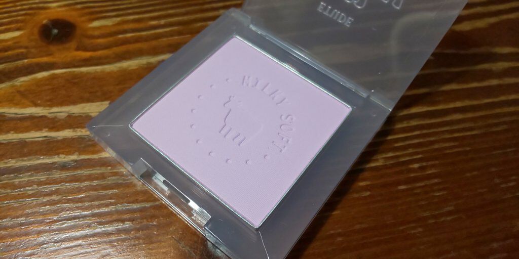 ミルクチーク ブルーベリーミルク/ETUDE/パウダーチークを使ったクチコミ（3枚目）