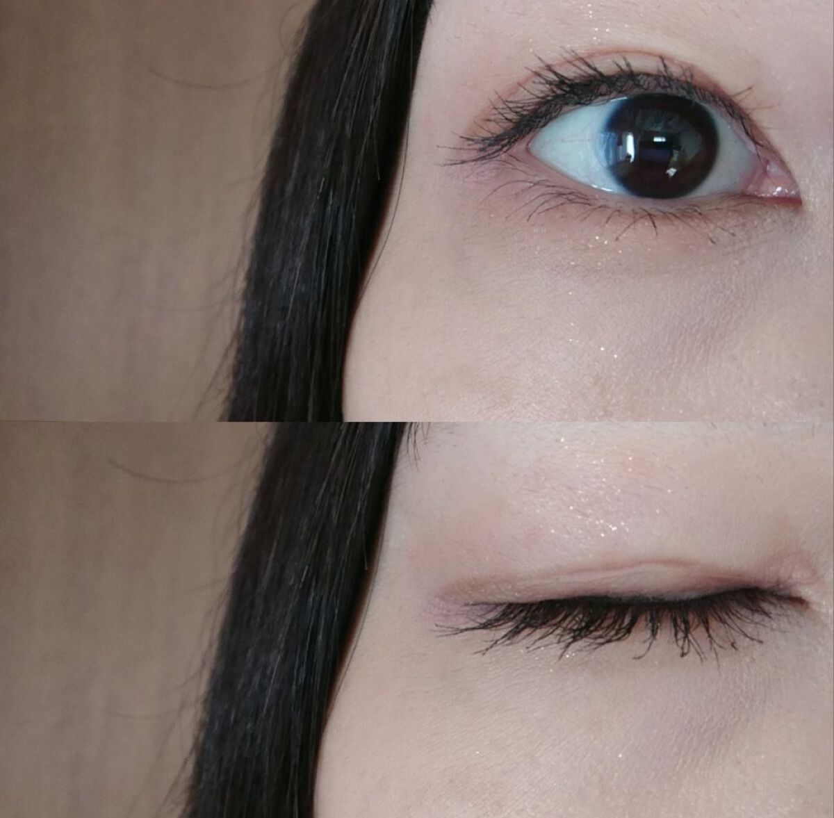 描くふたえアイライナー/CEZANNE/リキッドアイライナーを使ったクチコミ（3枚目）