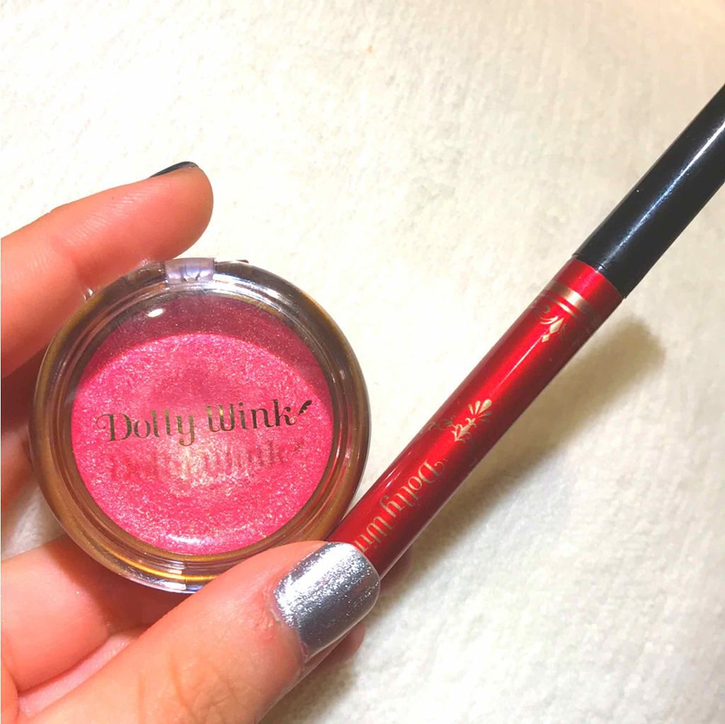 リキッドアイライナー ウォータープルーフ スーパーブラック/ドーリーウインク/リキッドアイライナーを使ったクチコミ(1枚目)