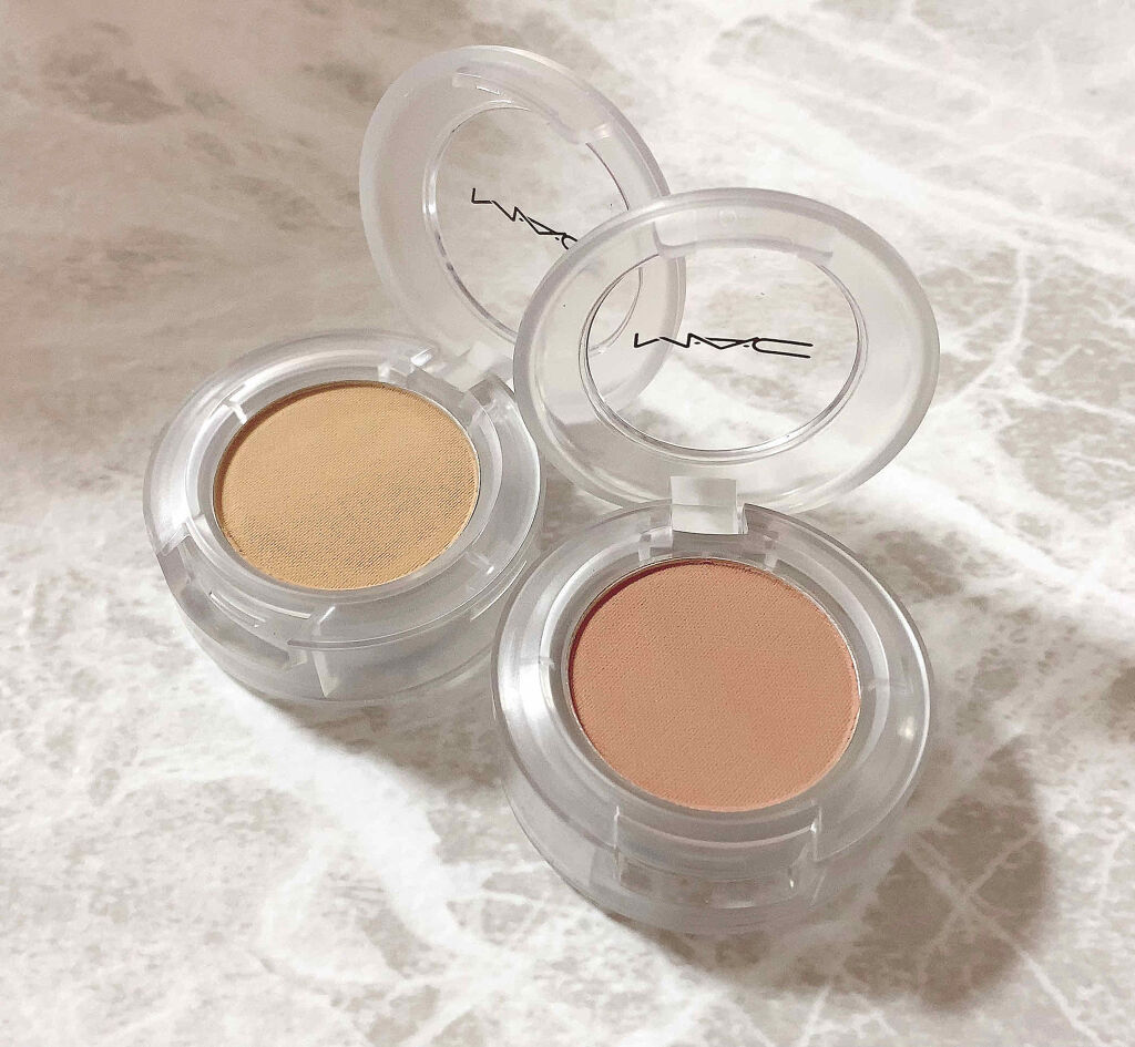 スモール アイシャドウ ペイント バイ アンバー(限定)/M・A・C/単色アイシャドウを使ったクチコミ（1枚目）