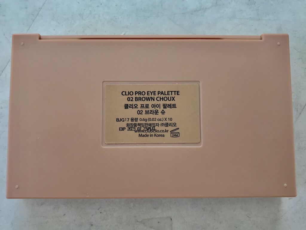 プロ アイ パレット/CLIO/アイシャドウパレットを使ったクチコミ（2枚目）