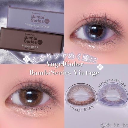 Angelcolor Bambi Series Vintage 1day/AngelColor/ワンデー(1DAY)カラコンを使ったクチコミ(1枚目)
