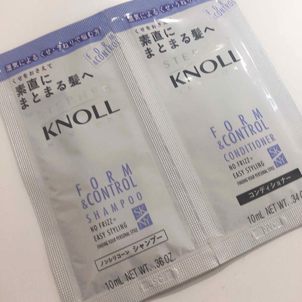フォルムコントロール シャンプー/コンディショナー/スティーブンノル ニューヨーク/市販シャンプーを使ったクチコミ(1枚目)