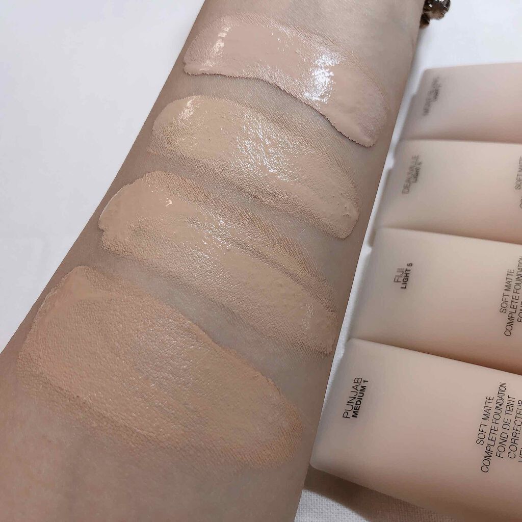 ソフトマットコンプリート ファンデーション/NARS/リキッドファンデーションを使ったクチコミ(10枚目)