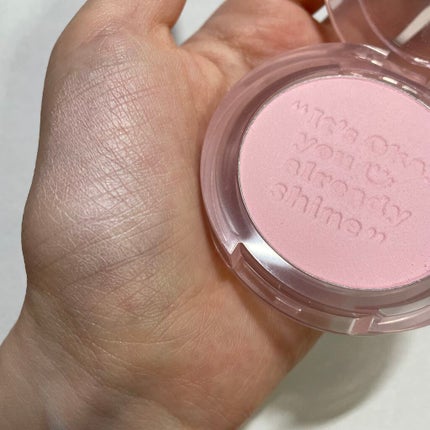 ピュア ブラッシュド サンシャイン チーク/PERIPERA/パウダーチークを使ったクチコミ(3枚目)