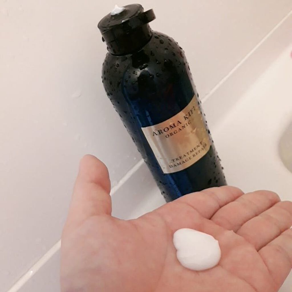 オーガニック シャンプー/トリートメント<ダメージリペア>/AROMA KIFI/シャンプー・コンディショナーを使ったクチコミ(2枚目)