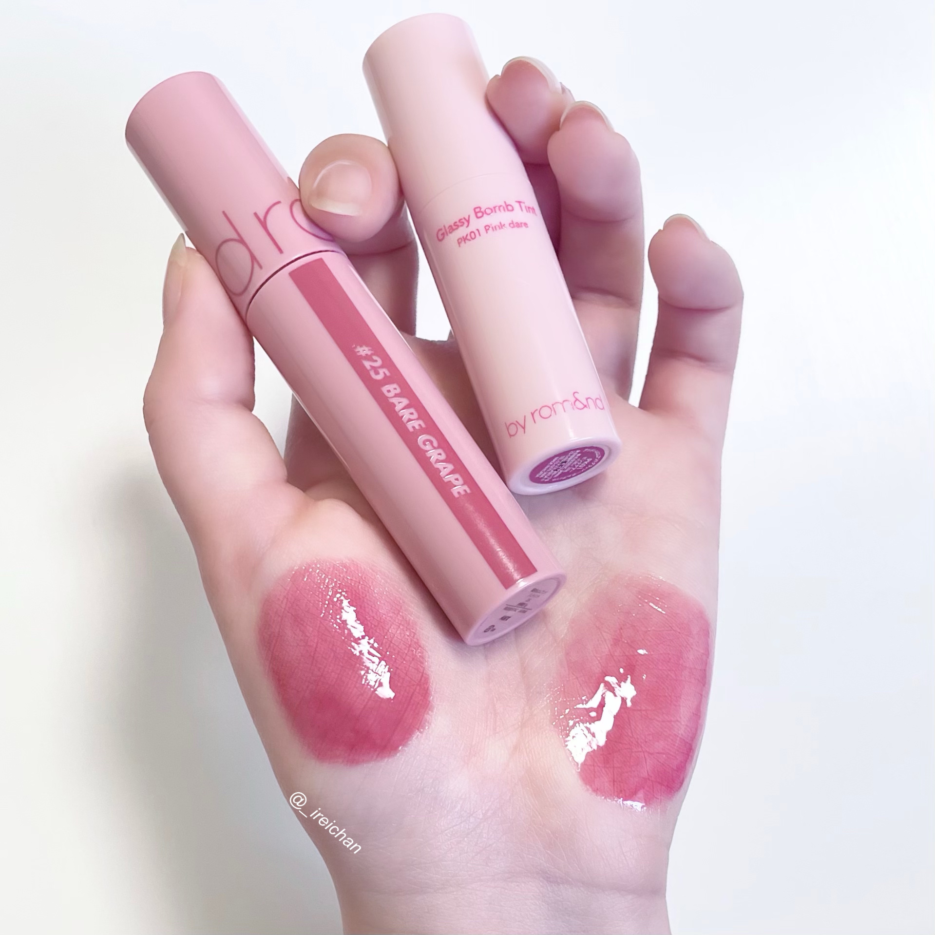 ジューシーラスティングティント/rom&nd/リップティントを使ったクチコミ（1枚目）