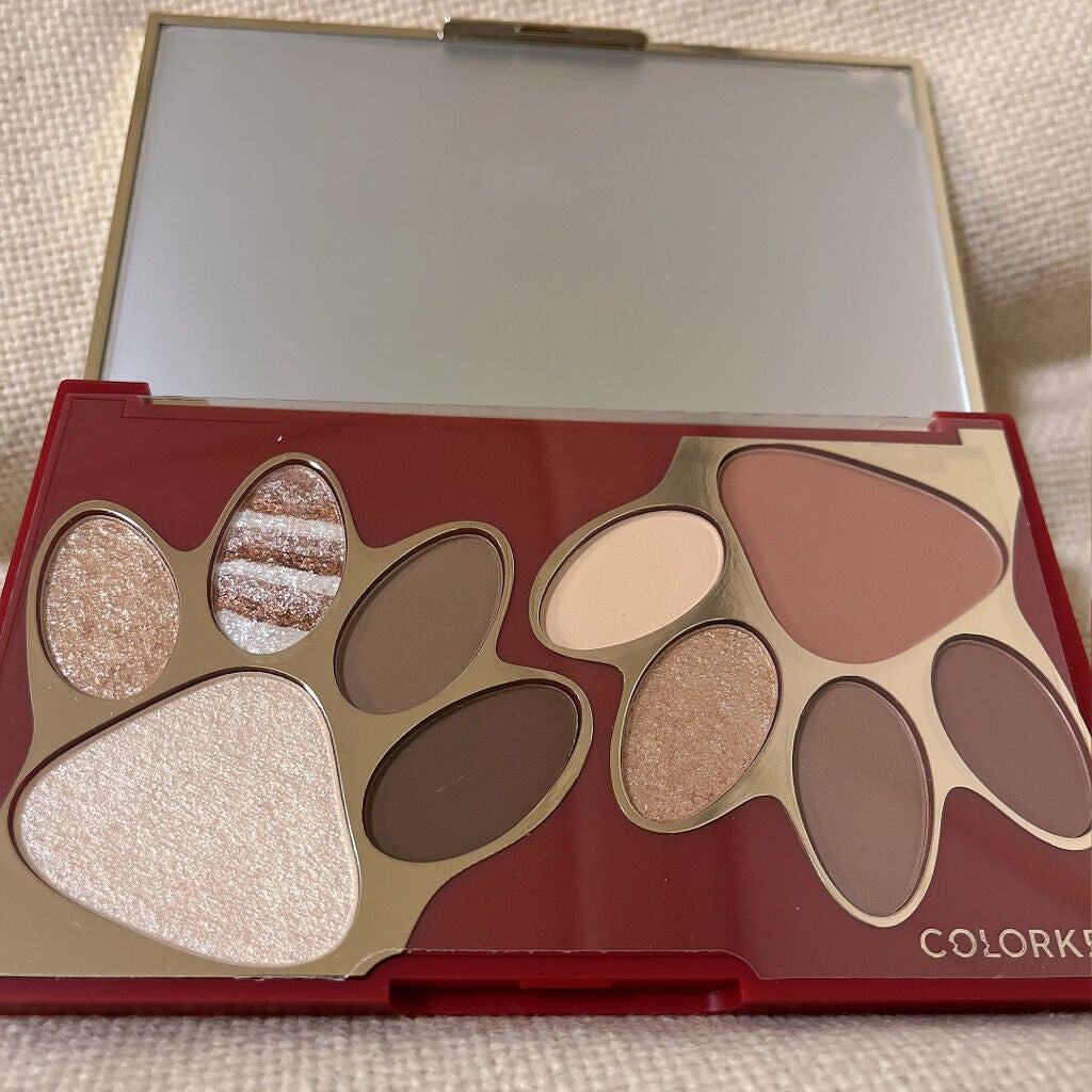 トラ十色アイシャドウパレット/COLORKEY/アイシャドウパレットを使ったクチコミ(6枚目)