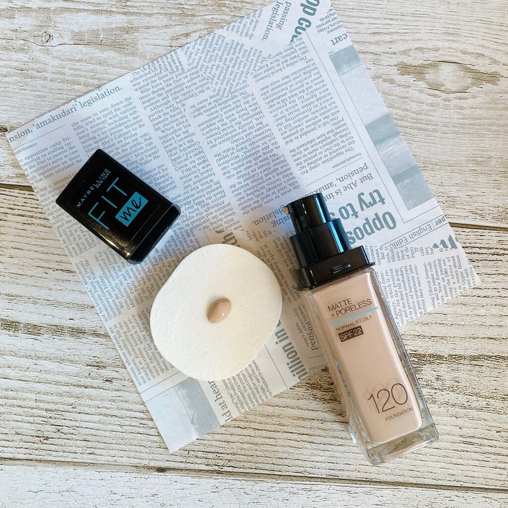 フィットミー リキッドファンデーション R/MAYBELLINE NEW YORK/リキッドファンデーションを使ったクチコミ(1枚目)