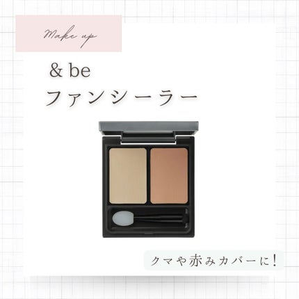 &be ファンシーラー/&be/パレットコンシーラーを使ったクチコミ(1枚目)