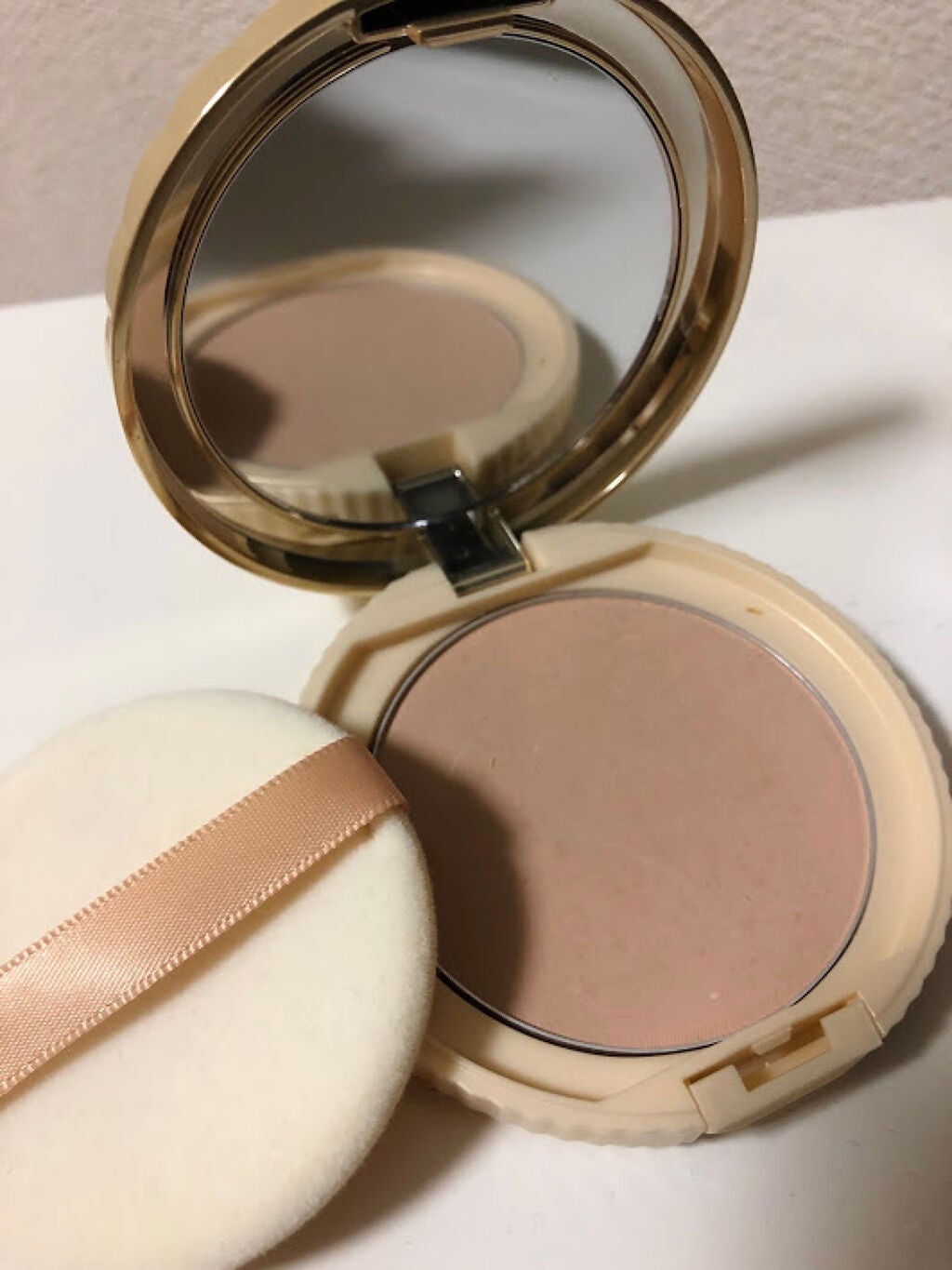 【旧品】マシュマロフィニッシュパウダー/キャンメイク/プレストパウダーを使ったクチコミ(2枚目)