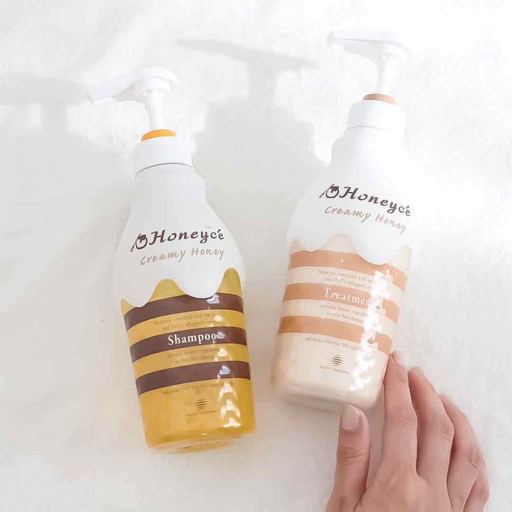 クリーミーハニー シャンプー/トリートメント/ハニーチェ/市販シャンプーを使ったクチコミ（1枚目）