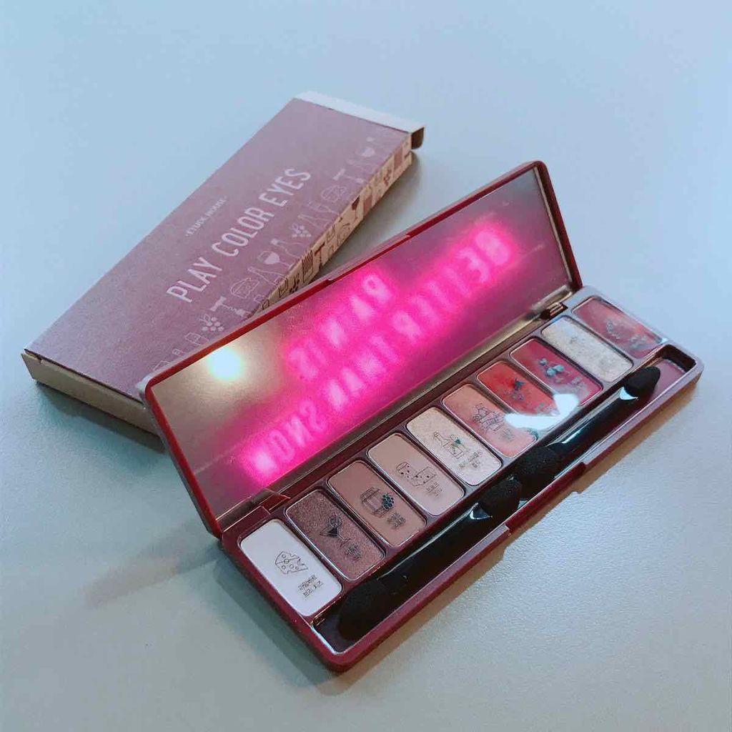 プレイカラー アイシャドウ/ETUDE/アイシャドウパレットを使ったクチコミ（1枚目）