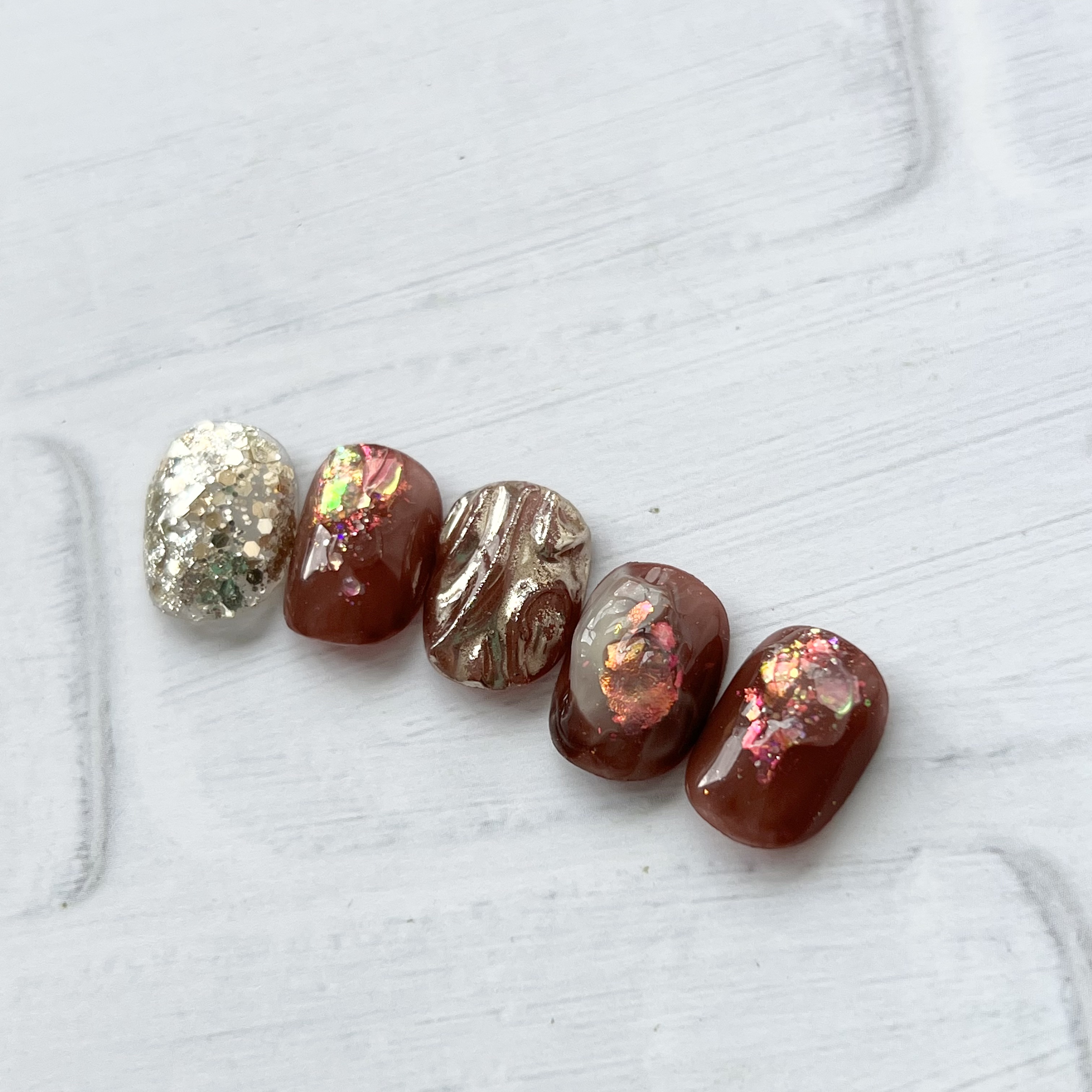 ダズリングパウダー/NAILTOWN/ネイル用品を使ったクチコミ（1枚目）