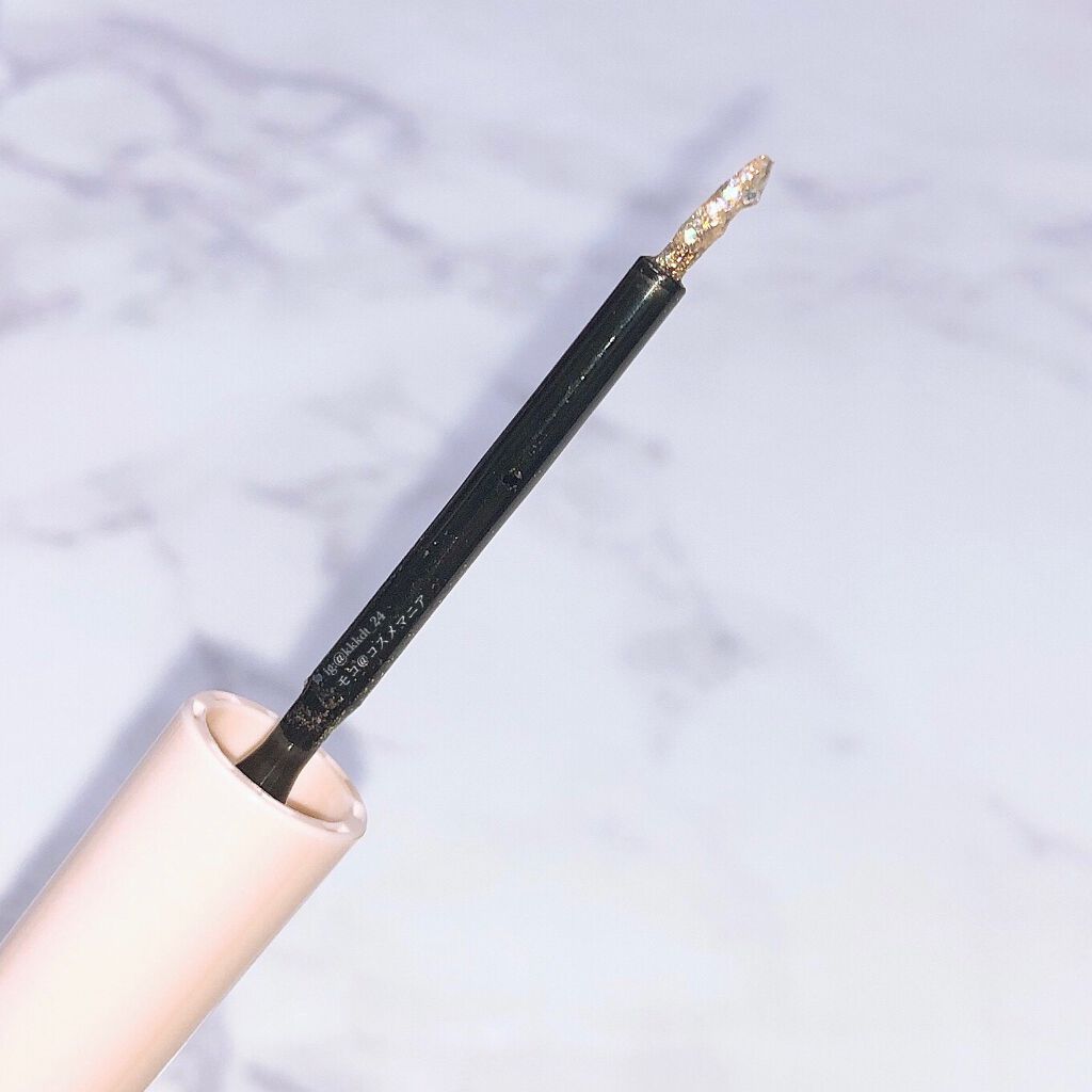 グリッターイルミネーションライナー/CipiCipi/リキッドアイライナーを使ったクチコミ(4枚目)