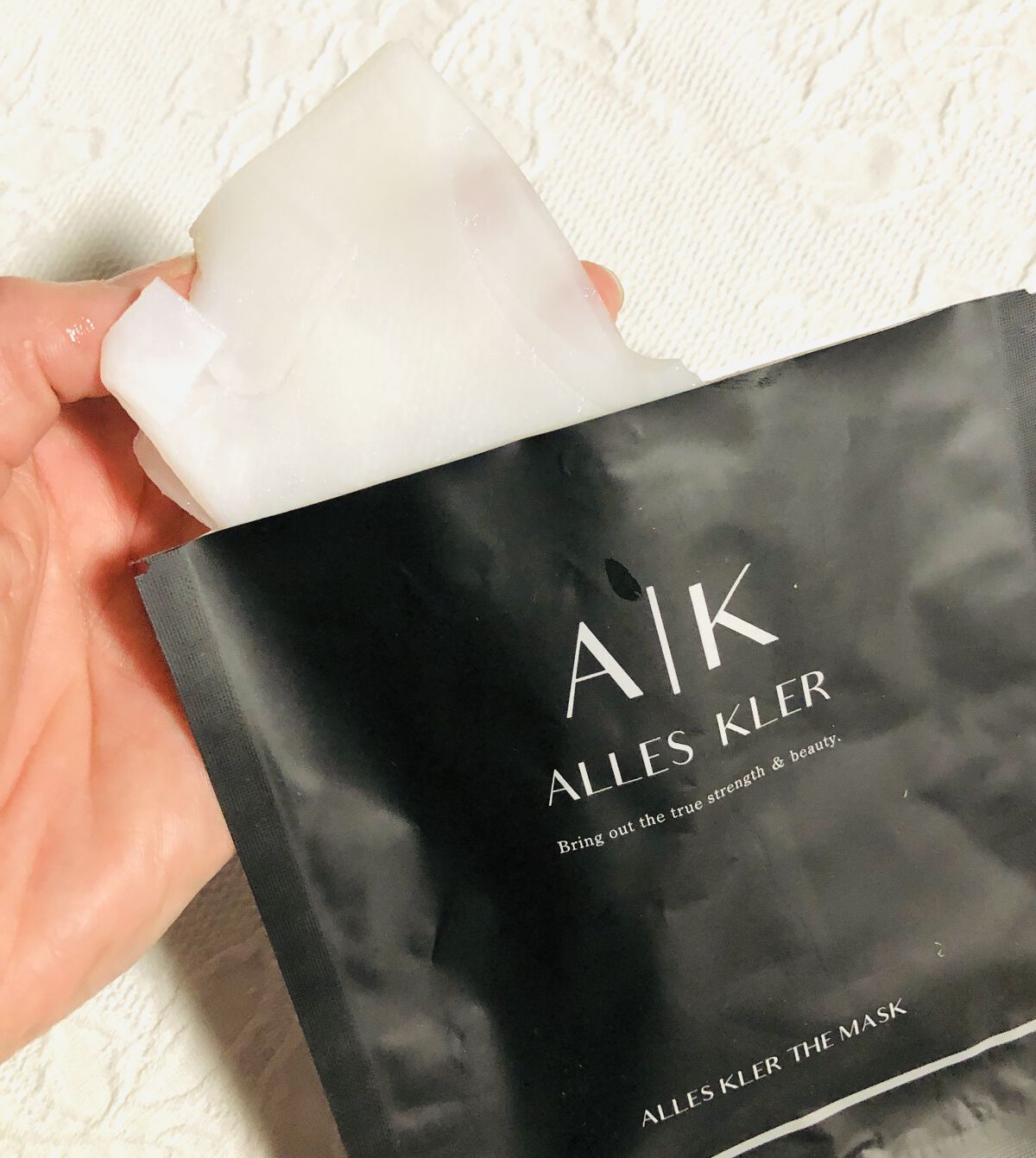 THE MASK/ALLES KLER/シートマスク・パックを使ったクチコミ（2枚目）