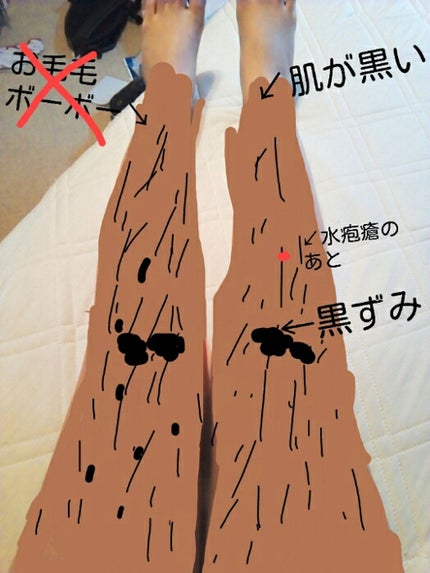 除毛ミルク/スリンキータッチ/除毛クリームを使ったクチコミ(3枚目)