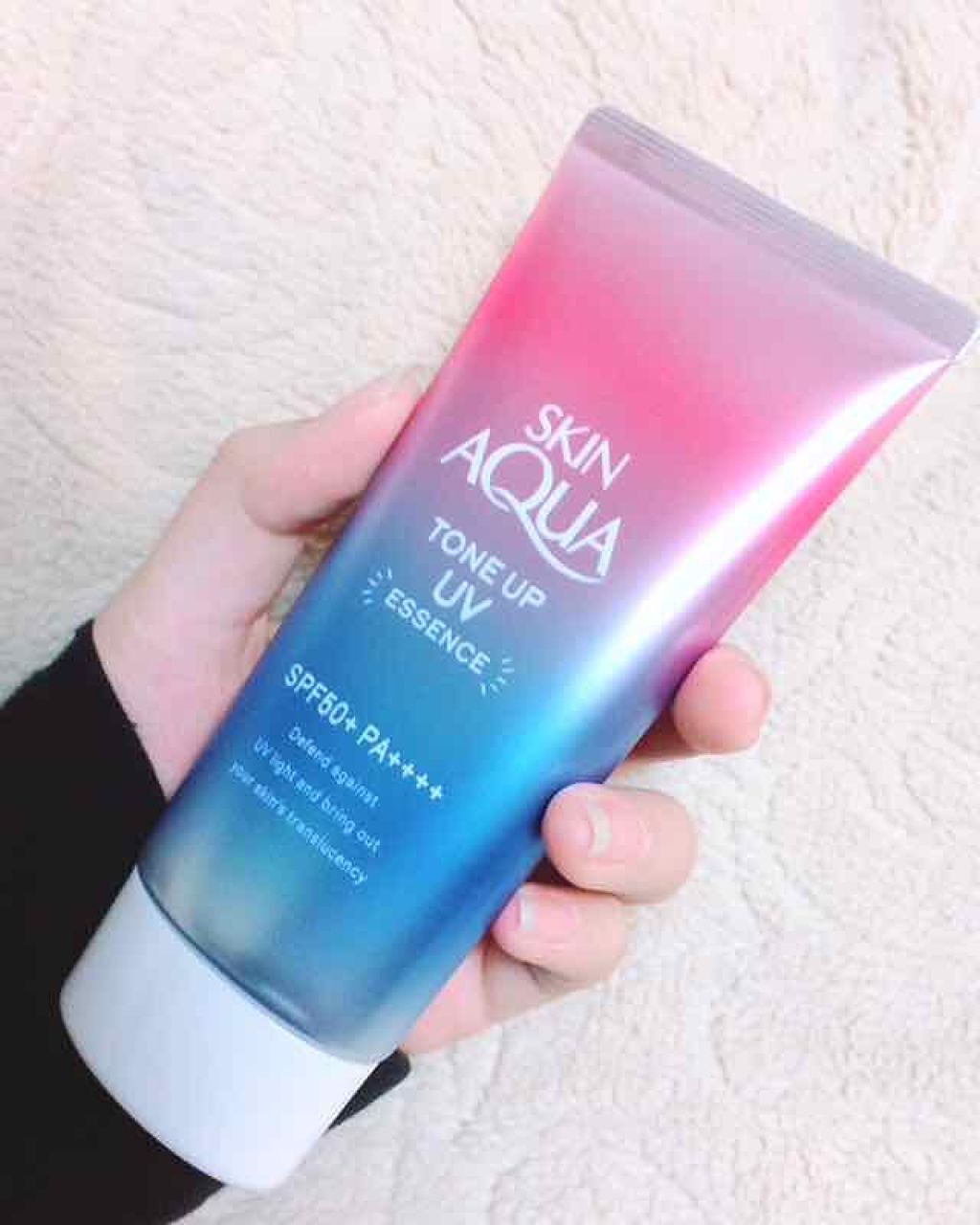 スキンアクア トーンアップUVエッセンス/スキンアクア/日焼け止めクリームを使ったクチコミ（1枚目）