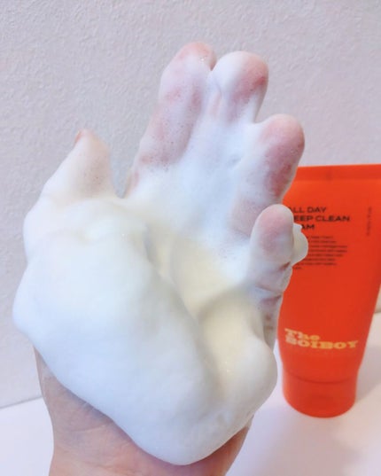 オールデイ ディープクリーンフォーム/TheBOIBOY/洗顔フォームを使ったクチコミ(5枚目)