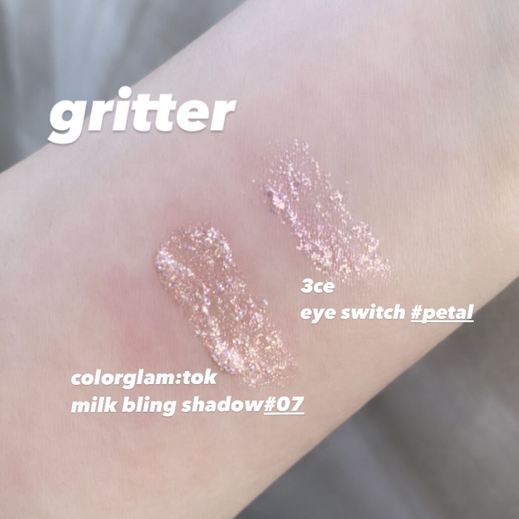 3CE アイスイッチ/3CE/グリッターを使ったクチコミ（1枚目）