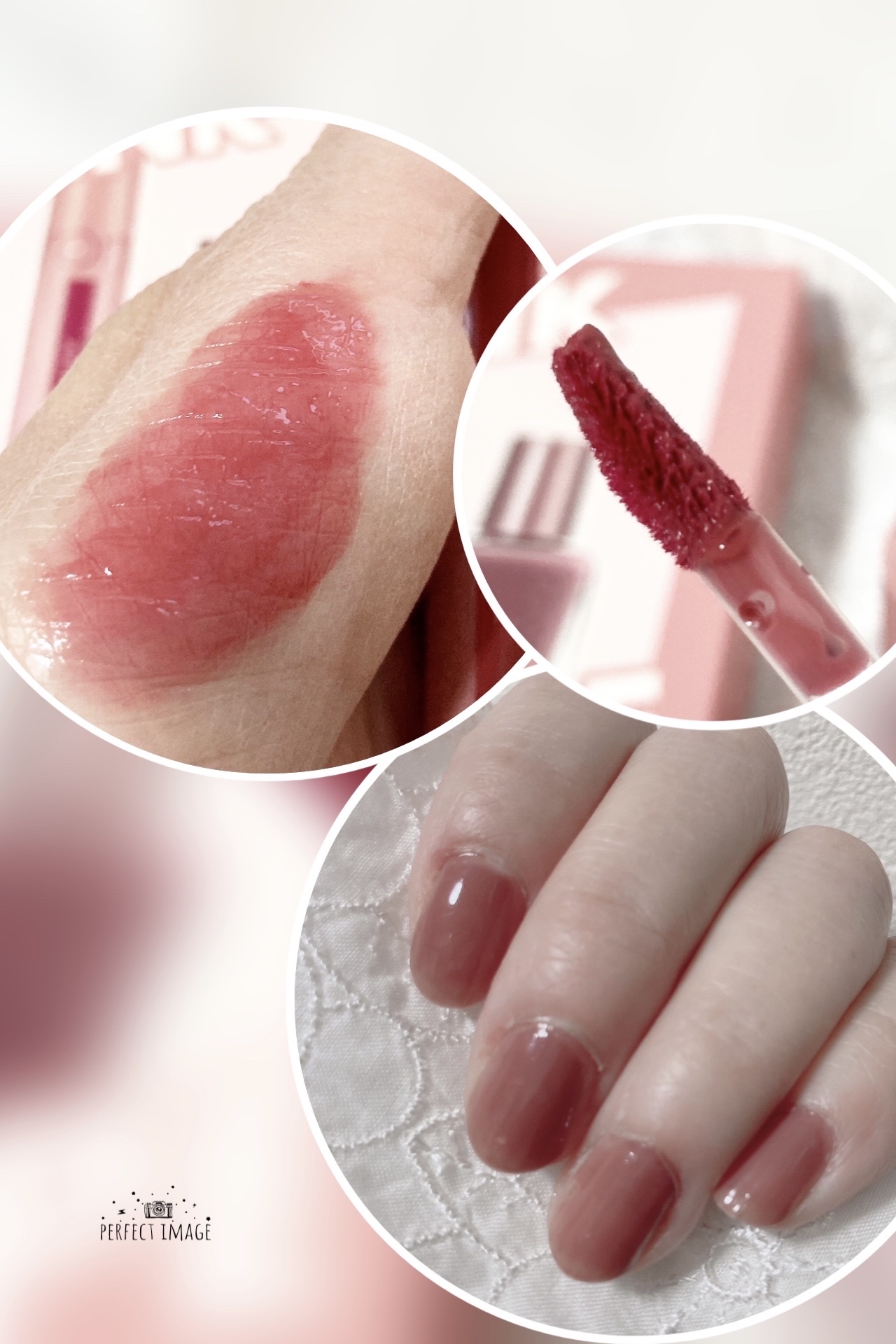 ジューシーラスティングティント/rom&nd/リップティントを使ったクチコミ（2枚目）