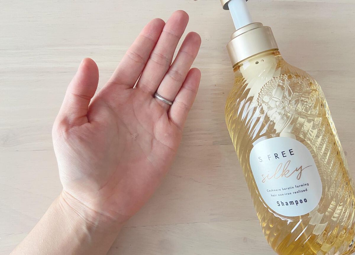シャンプー シルキースムース/トリートメント シルキースムース /S FREE/市販シャンプーを使ったクチコミ(2枚目)