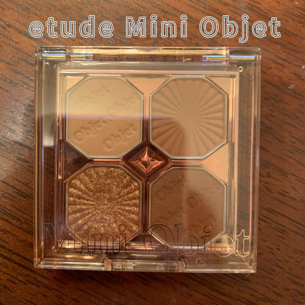 プレイカラーアイズ ミニオブジェ/ETUDE/アイシャドウパレットを使ったクチコミ（1枚目）