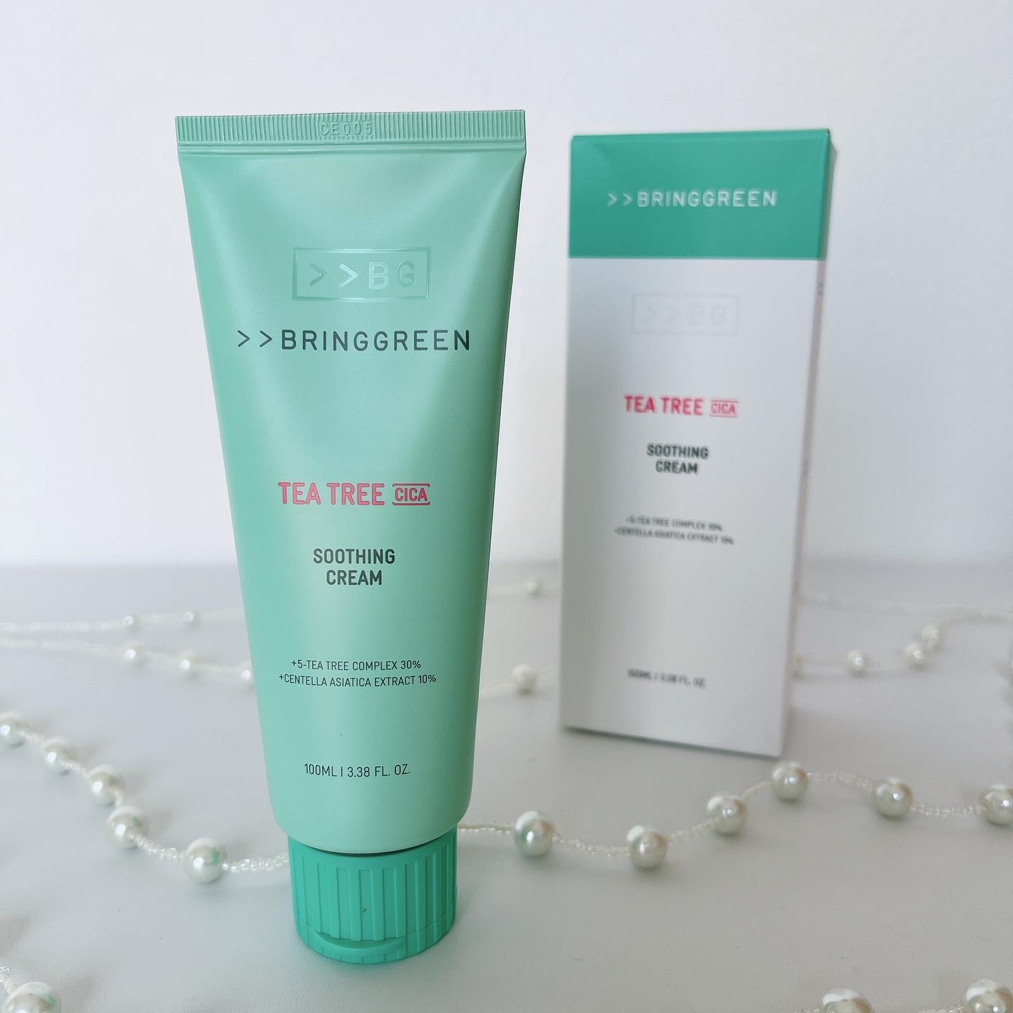 ティーツリーシカスージングクリーム/BRING GREEN/フェイスクリームを使ったクチコミ（3枚目）