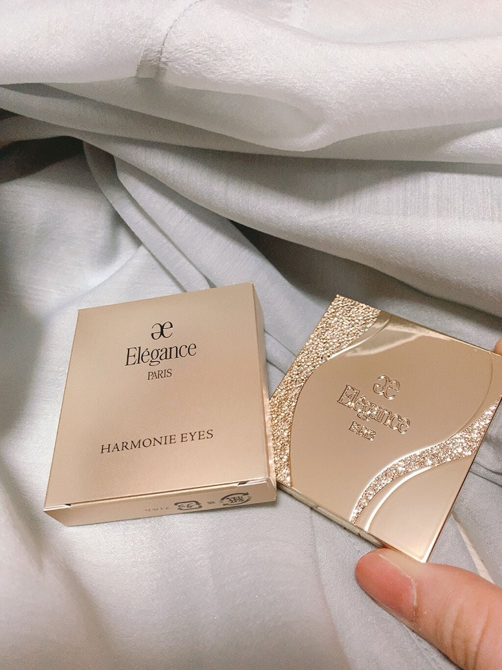 エレガンス アルモニーアイズ/Elégance/アイシャドウパレットを使ったクチコミ(3枚目)