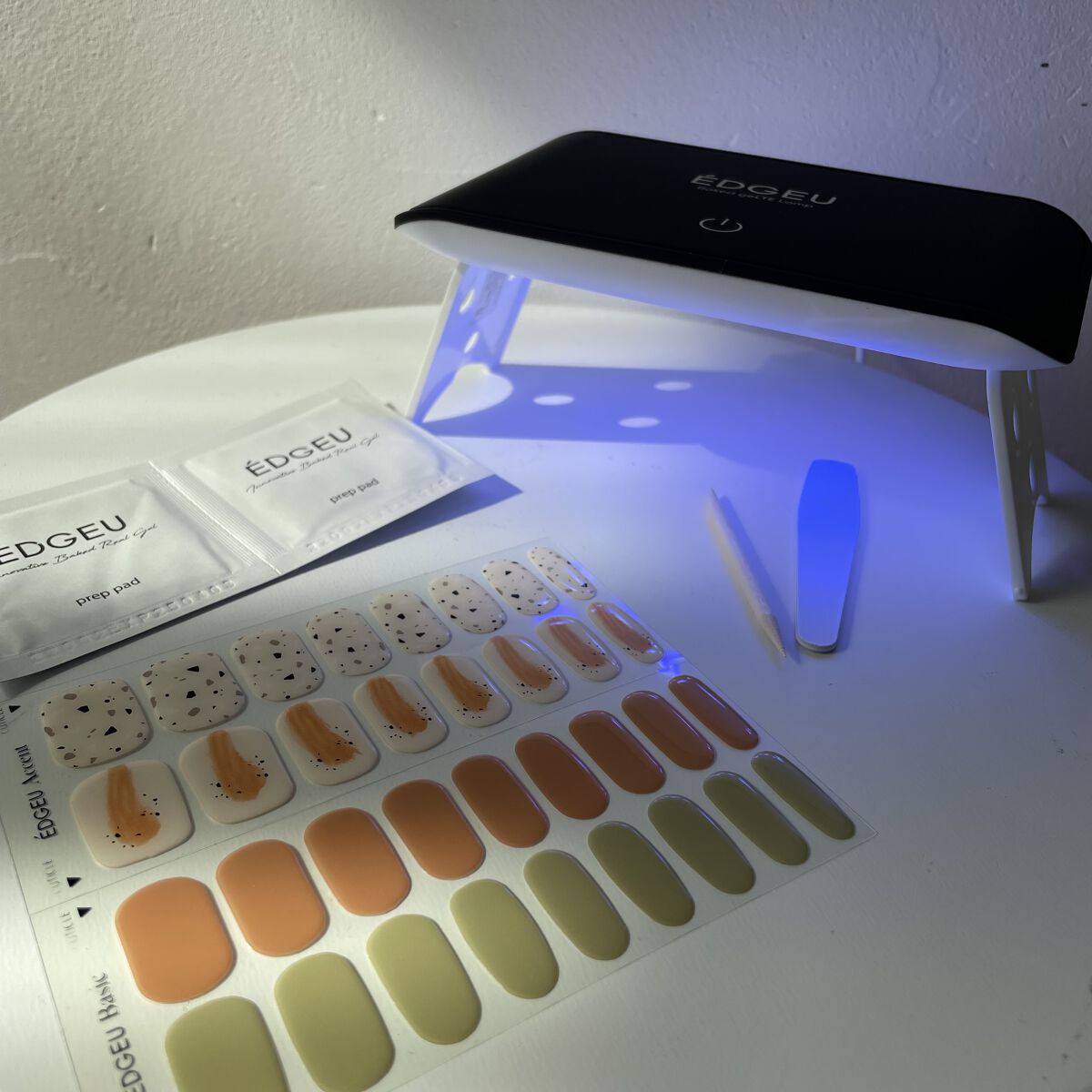 ÉDGEU Baked geLTE Lamp 　LED ジェルランプ/EDGEU/ネイル用品を使ったクチコミ（2枚目）