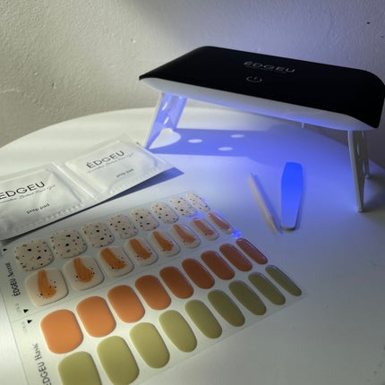 EDGEU ジェルネイルシール/EDGEU/ネイルシールを使ったクチコミ(2枚目)