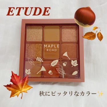 プレイカラーアイシャドウ メープルロード/ETUDE/アイシャドウパレットを使ったクチコミ（1枚目）