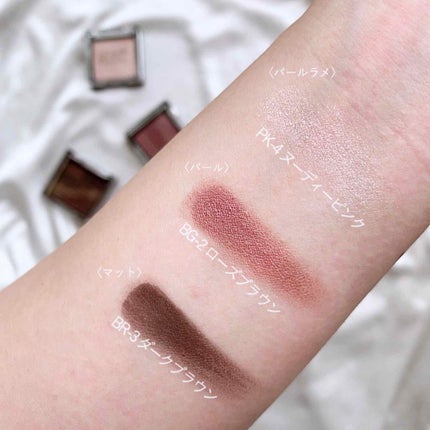 UR GLAM POWDER EYESHADOW ダークブラウン〈マット〉/U R GLAM/単色アイシャドウを使ったクチコミ(1枚目)